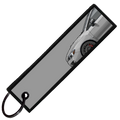 "GREY WRX STI SIDE PROFILE" CUSTOM KEY TAG