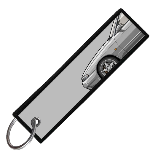 "GREY R32 SIDE PROFILE" CUSTOM KEY TAG