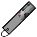 "GREY WRX STI SIDE PROFILE" CUSTOM KEY TAG