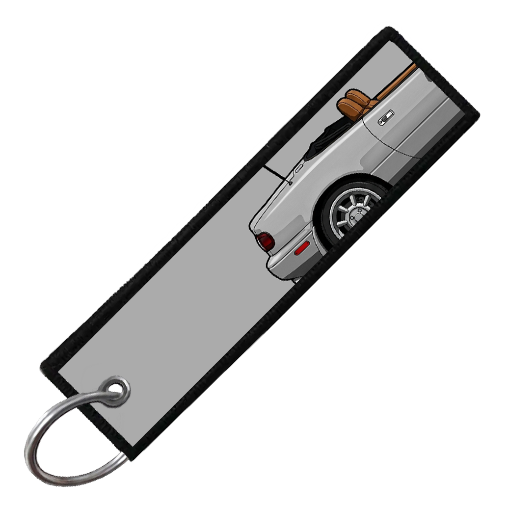 "GREY MIATA SIDE PROFILE" CUSTOM KEY TAG
