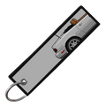 "GREY MIATA SIDE PROFILE" CUSTOM KEY TAG