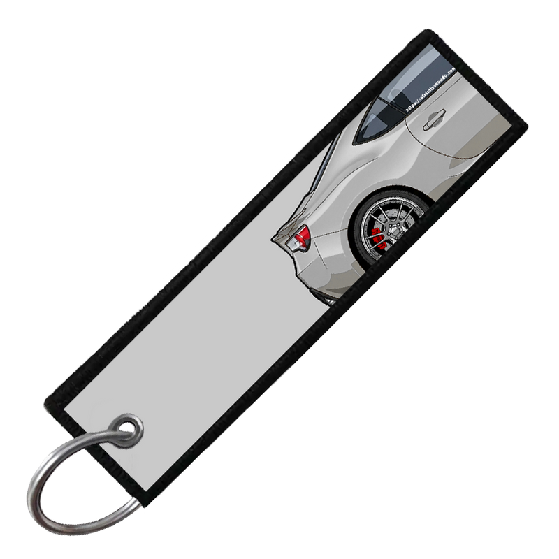 "GREY BRZ/86/FRS SIDE PROFILE" CUSTOM KEY TAG