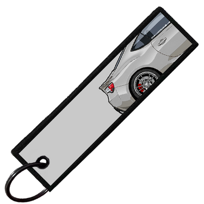 "GREY BRZ/86/FRS SIDE PROFILE" CUSTOM KEY TAG