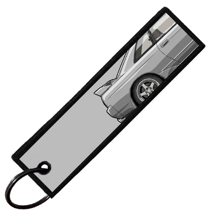"GREY R32 SIDE PROFILE" CUSTOM KEY TAG