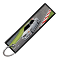 "SILVERSTONE CIRCUIT 8-BIT TRACK" CUSTOM KEY TAG