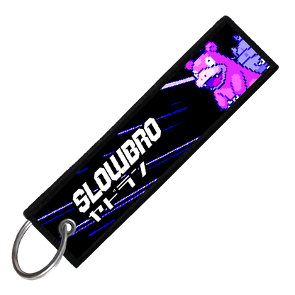 "JAPANESE SLOWBRO" CUSTOM KEY TAG