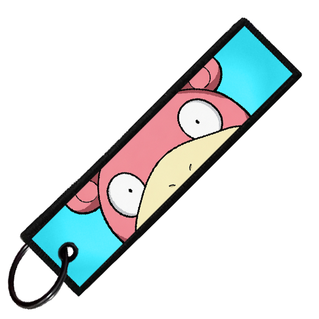 "SLOWPOKE PORTRAITS" CUSTOM KEY TAG