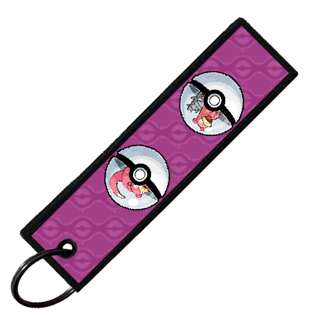 "SLOWPOKE POKEBALL EVO" CUSTOM KEY TAG