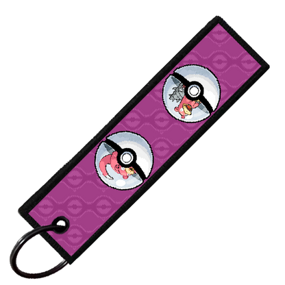 "SLOWPOKE POKEBALL EVO" CUSTOM KEY TAG