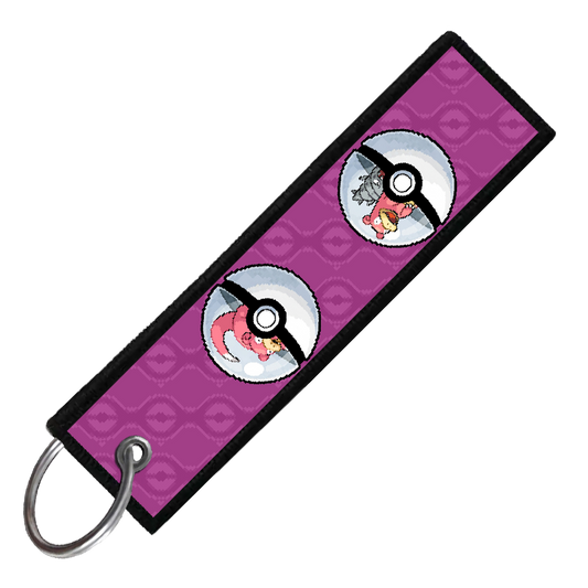 "SLOWPOKE POKEBALL EVO" CUSTOM KEY TAG