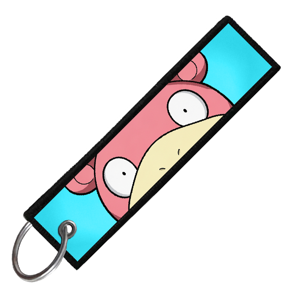 "SLOWPOKE PORTRAITS" CUSTOM KEY TAG