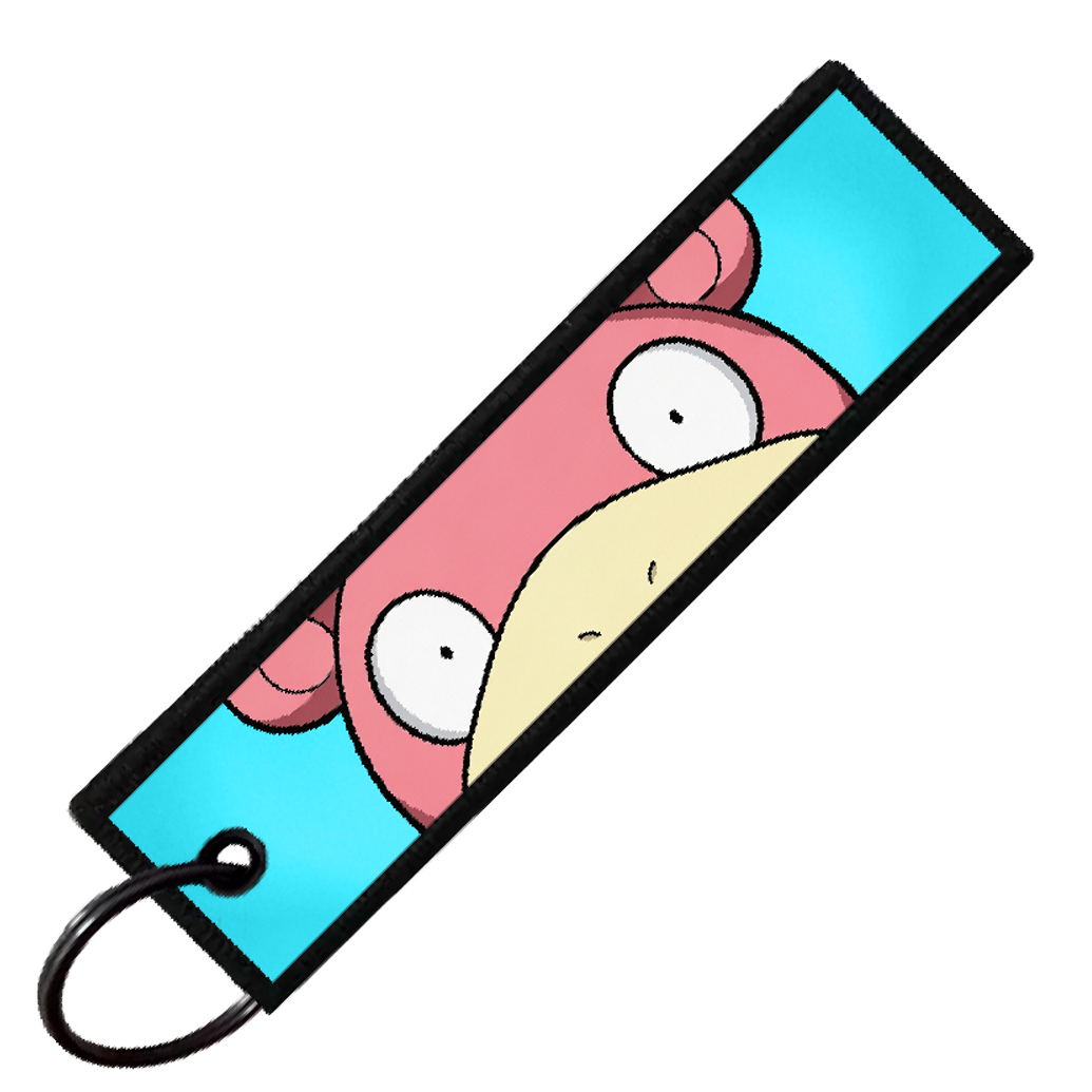 "SLOWPOKE PORTRAITS" CUSTOM KEY TAG