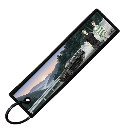 "SMILEY AND DAIKI ICONS" CUSTOM KEY TAG