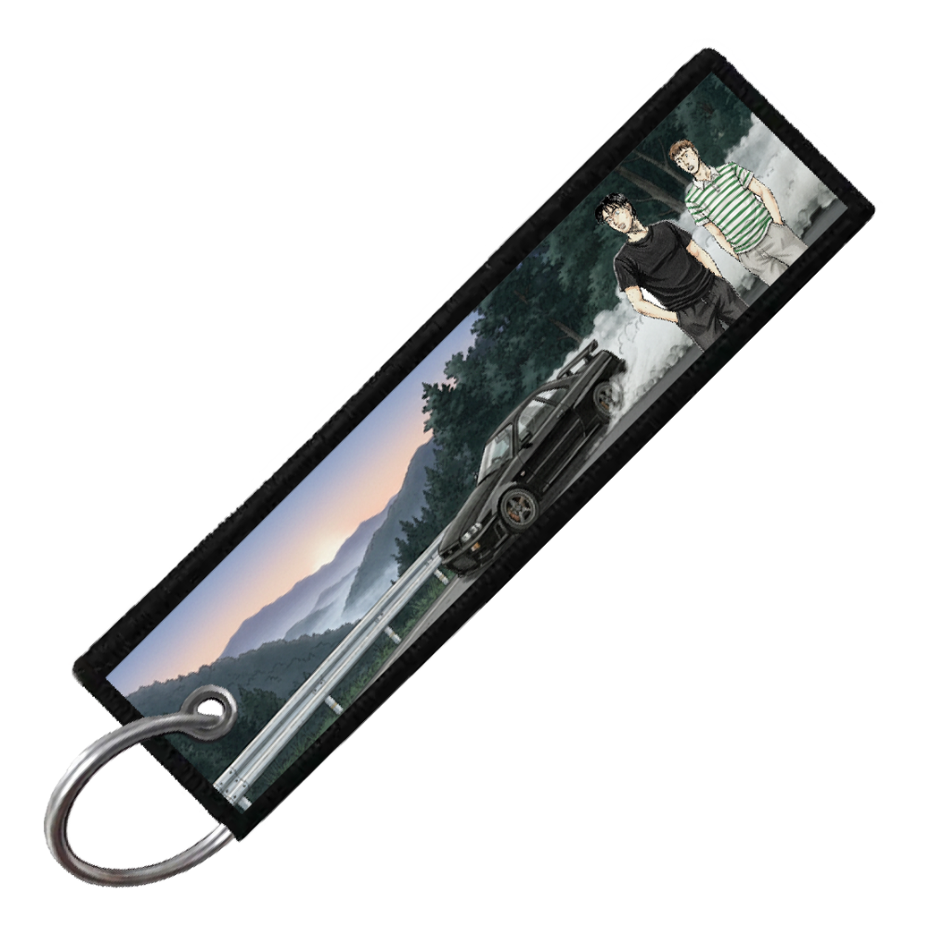 "SMILEY AND DAIKI ICONS" CUSTOM KEY TAG