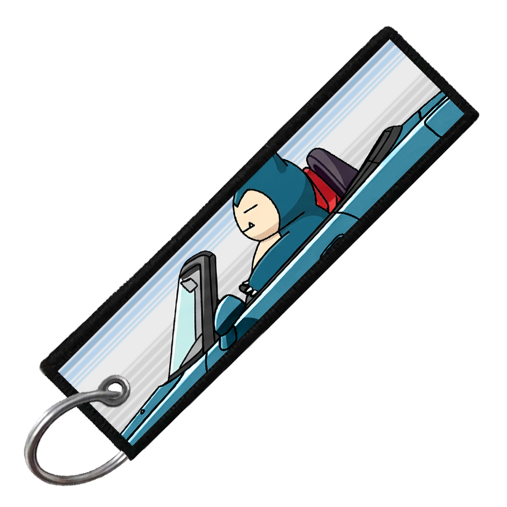"SNORLAX CRUISER" CUSTOM KEY TAG