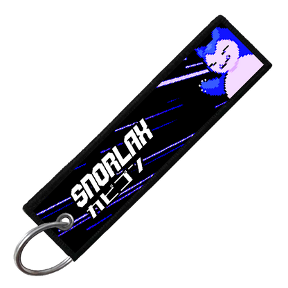 "JAPANESE SNORLAX" CUSTOM KEY TAG