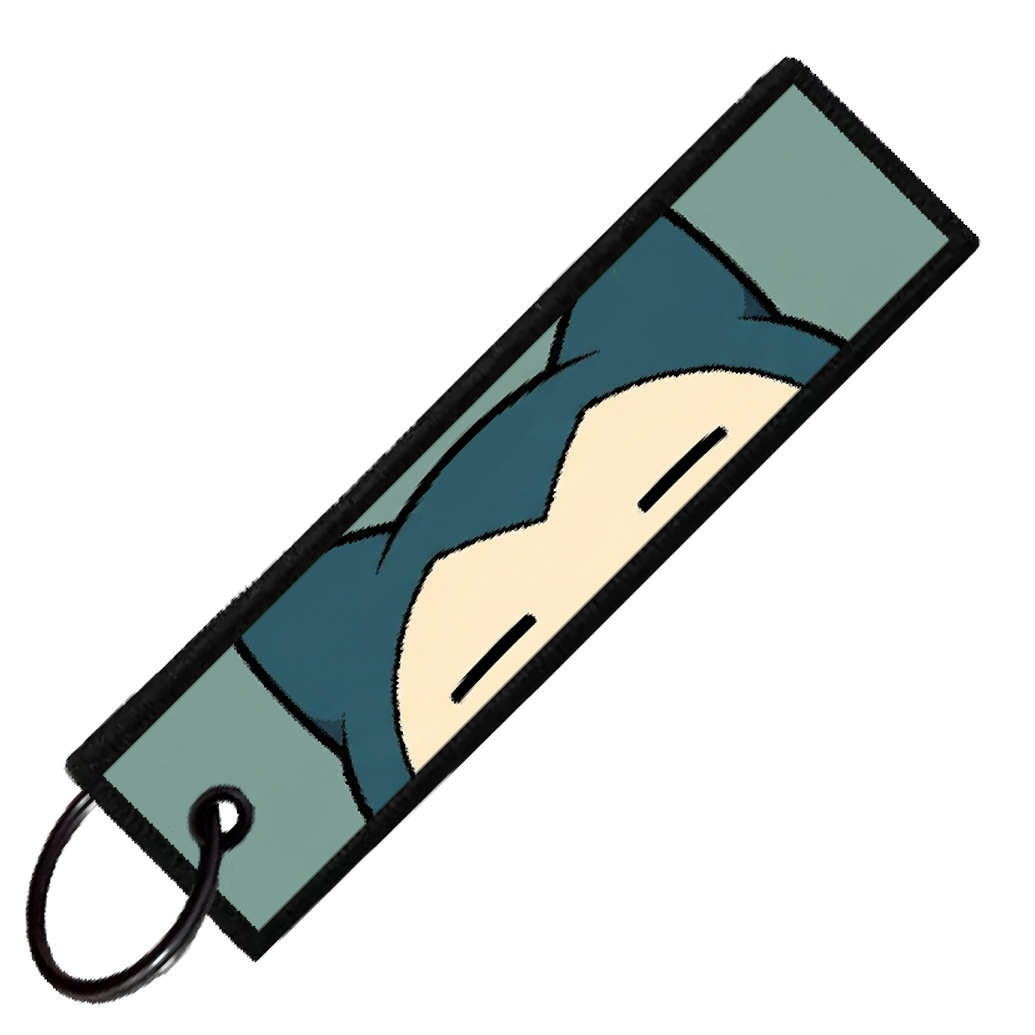 "SNORLAX PORTRAITS" CUSTOM KEY TAG