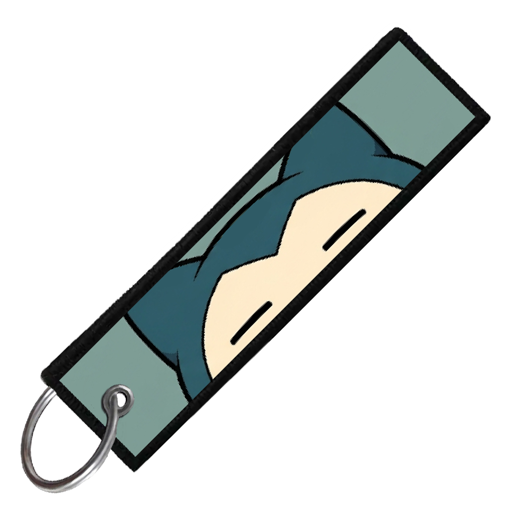 "SNORLAX PORTRAITS" CUSTOM KEY TAG