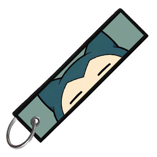 "SNORLAX PORTRAITS" CUSTOM KEY TAG