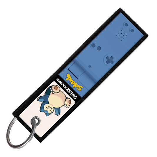 "SNORLAX GAMEBOY" CUSTOM KEY TAG