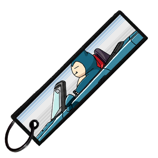"SNORLAX CRUISER" CUSTOM KEY TAG