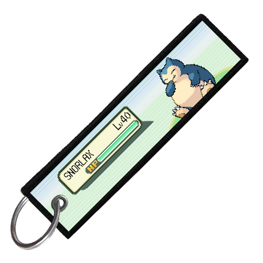 "SNORLAX BATTLE ENCOUNTER" CUSTOM KEY TAG