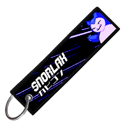 "JAPANESE SNORLAX" CUSTOM KEY TAG