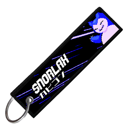"JAPANESE SNORLAX" CUSTOM KEY TAG