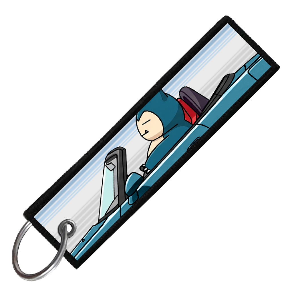 "SNORLAX CRUISER" CUSTOM KEY TAG