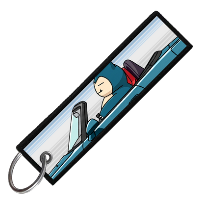 "SNORLAX CRUISER" CUSTOM KEY TAG