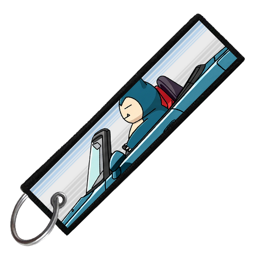 "SNORLAX CRUISER" CUSTOM KEY TAG