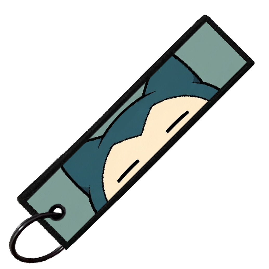 "SNORLAX PORTRAITS" CUSTOM KEY TAG