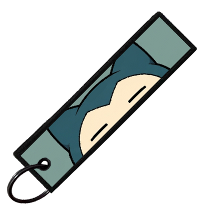 "SNORLAX PORTRAITS" CUSTOM KEY TAG