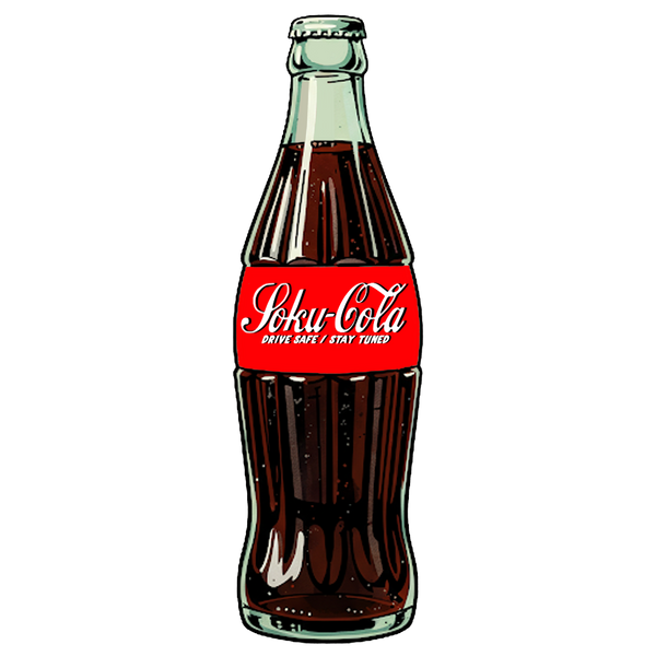 "COLA BOTTLE" SOKUDO DECAL