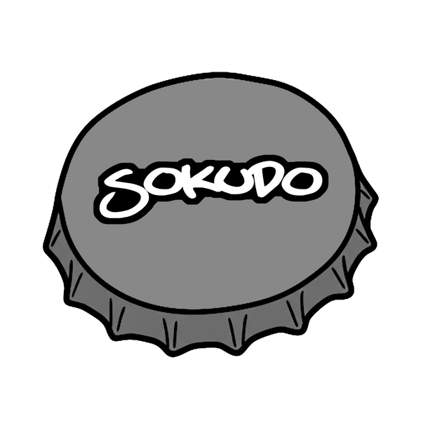"BOTTLE CAP" SOKUDO DECAL