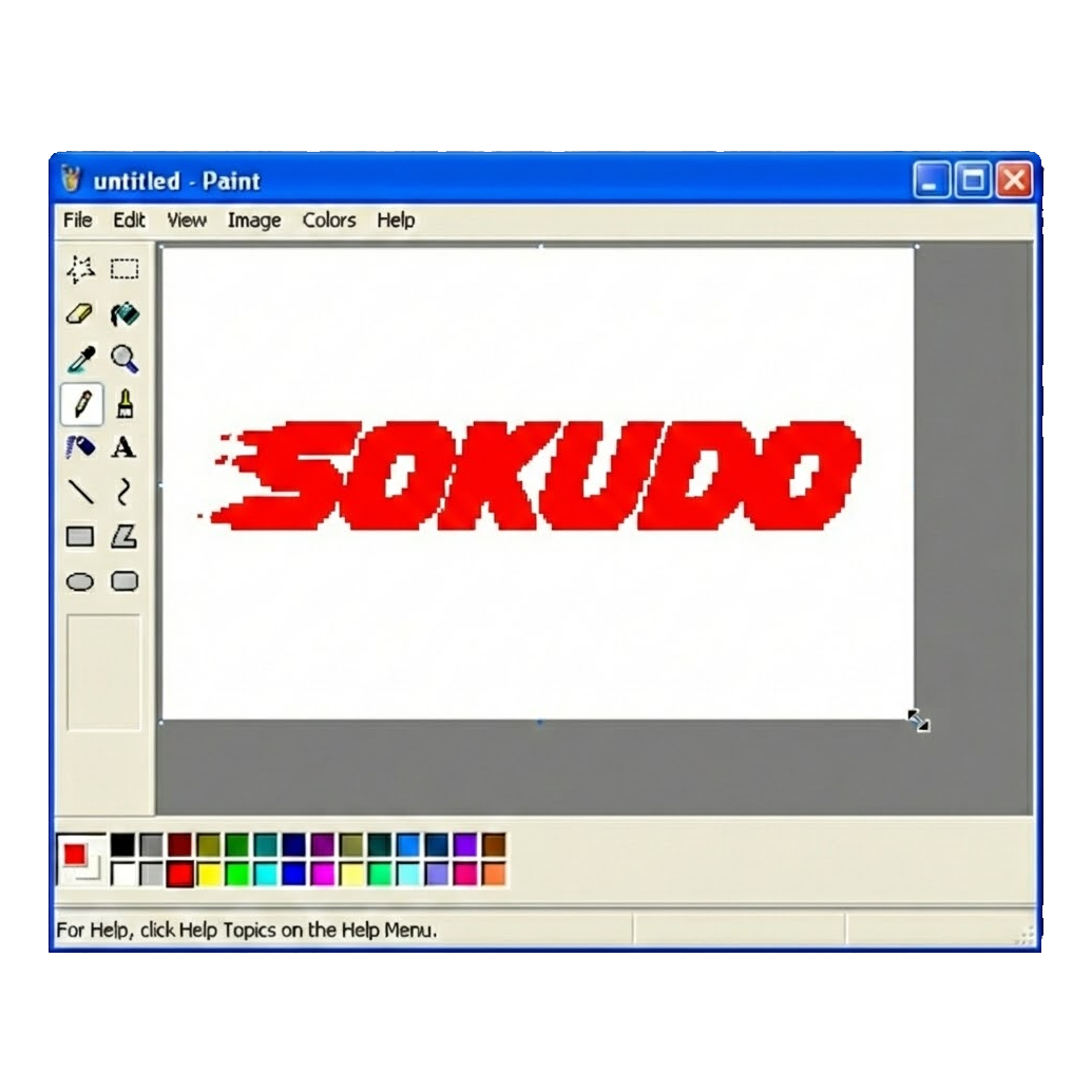 "PAINT.EXE" SOKUDO DECAL