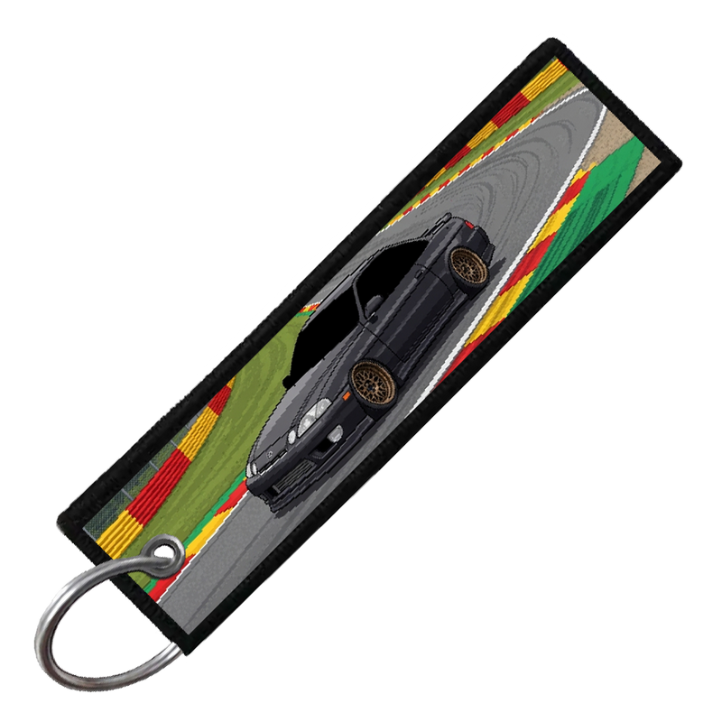 "CIRCUIT OF SPA FRANCORCH 8-BIT TRACK" CUSTOM KEY TAG