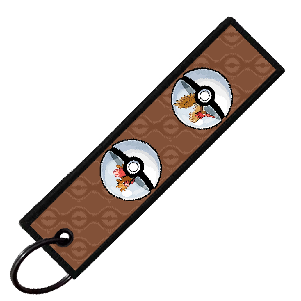 "SPEAROW POKEBALL EVO" CUSTOM KEY TAG