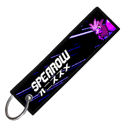 "JAPANESE SPEAROW" CUSTOM KEY TAG