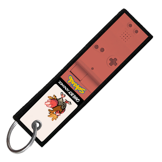 "SPEAROW GAMEBOY" CUSTOM KEY TAG