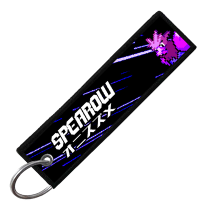 "JAPANESE SPEAROW" CUSTOM KEY TAG