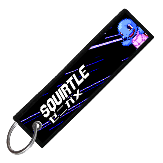 "JAPANESE SQUIRTLE" CUSTOM KEY TAG
