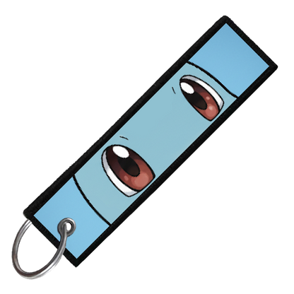 "SQUIRTLE PORTRAITS" CUSTOM KEY TAG