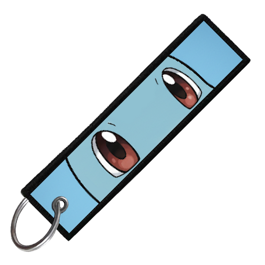"SQUIRTLE PORTRAITS" CUSTOM KEY TAG