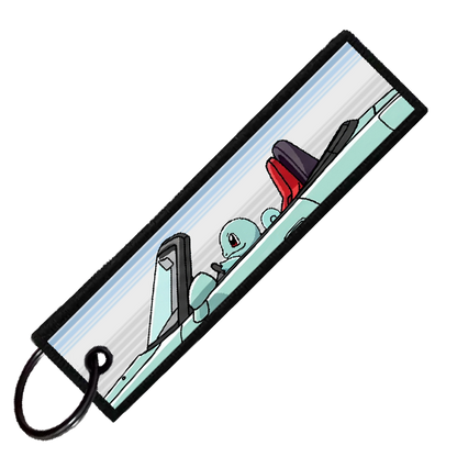 "SQUIRTLE CRUISER" CUSTOM KEY TAG