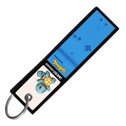 "SQUIRTLE GAMEBOY" CUSTOM KEY TAG