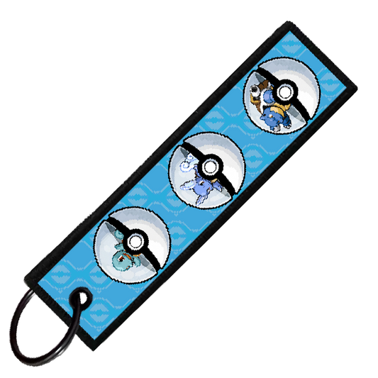 "SQUIRTLE POKEBALL EVO" CUSTOM KEY TAG