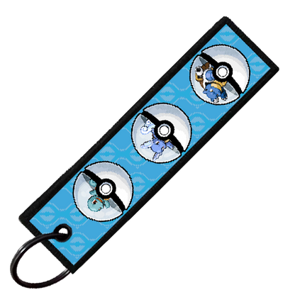 "SQUIRTLE POKEBALL EVO" CUSTOM KEY TAG