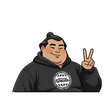 "SUMO SOKUDO" JAPAN CULTURE WINDOW PEEKERS