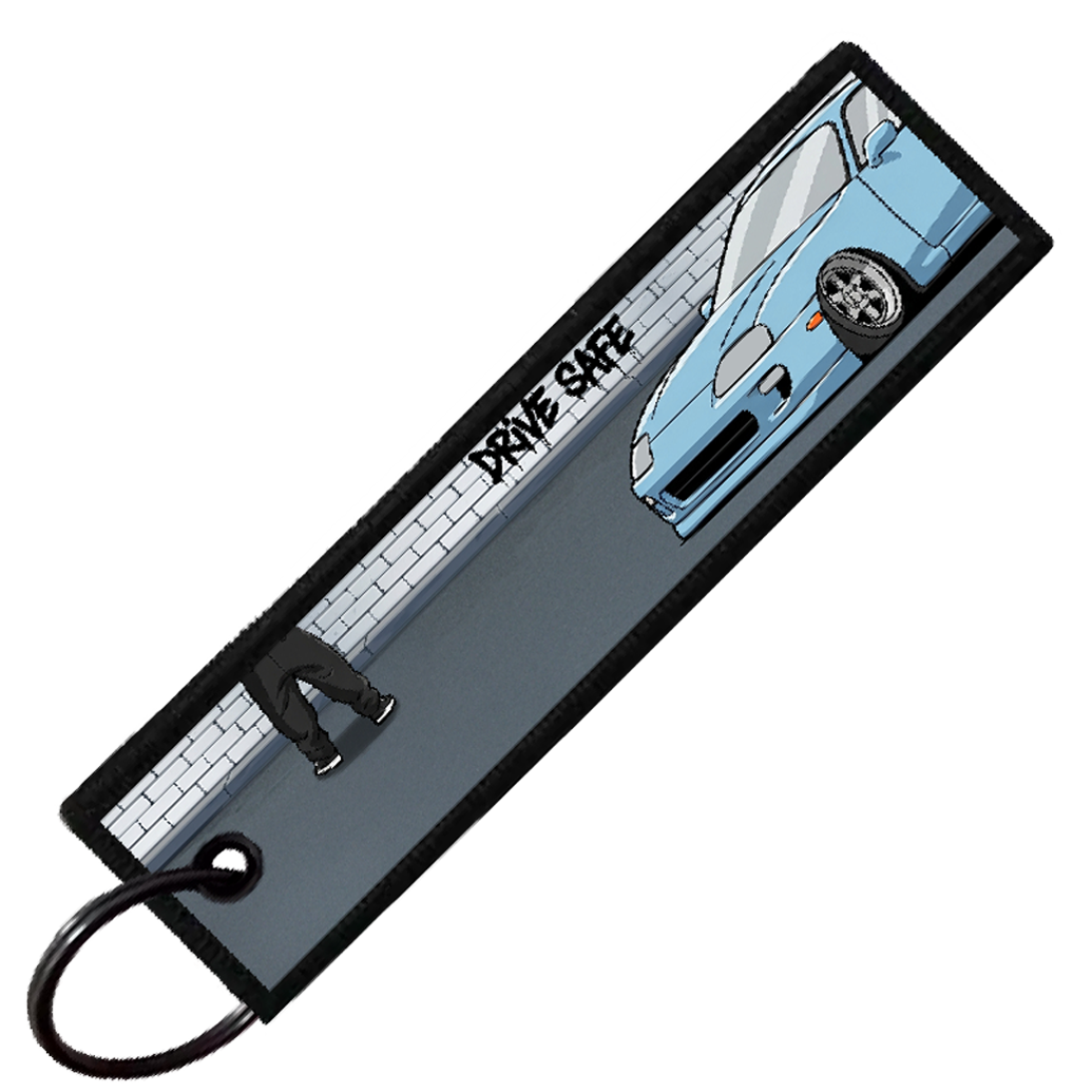 "MK4 SUPRA TAGGED" Custom Key Tag